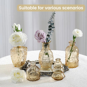 Sawoake mini vases set for baby showers, weddings, and anniversaries