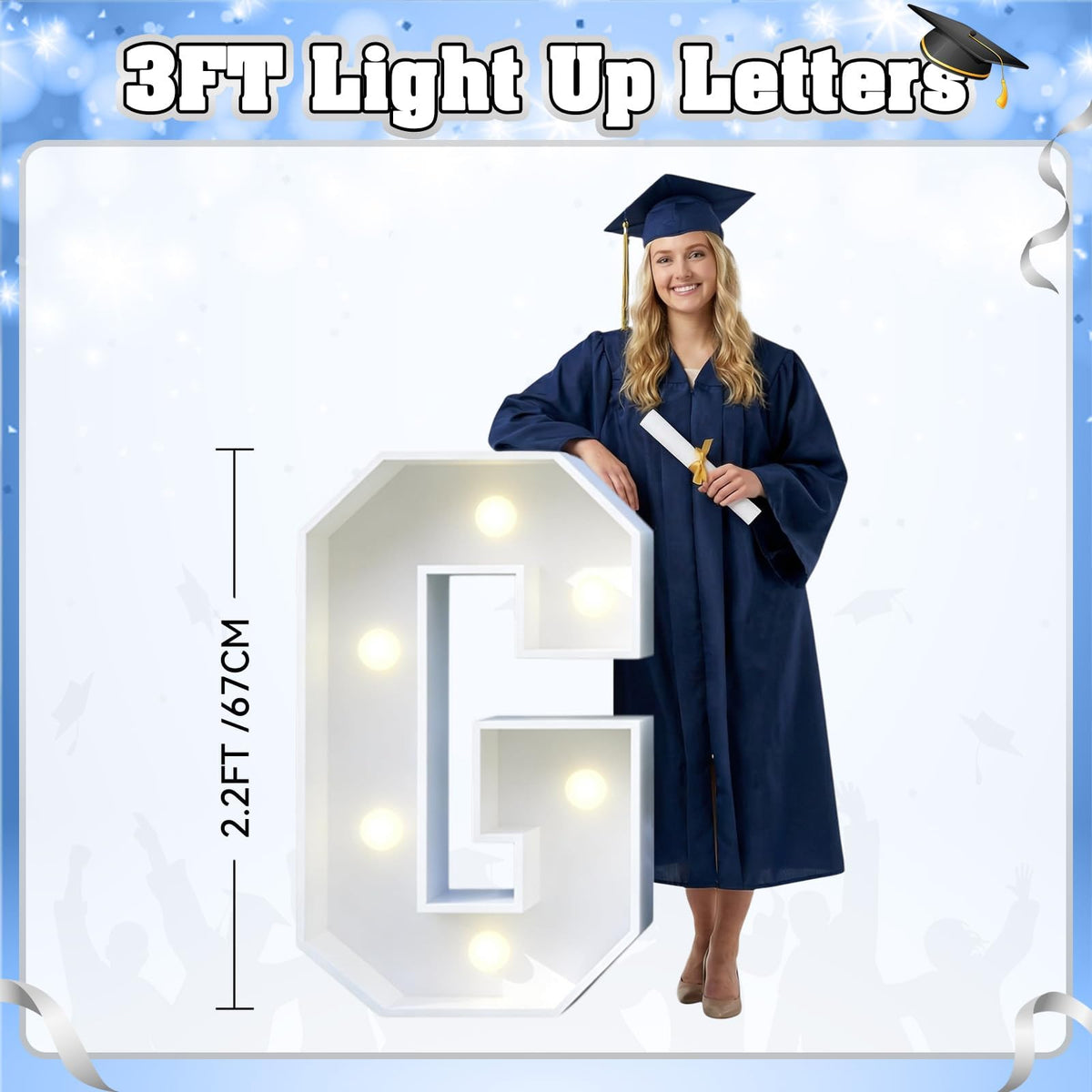 Saxuxu grad cap detail adds classic ceremony flair for photos.