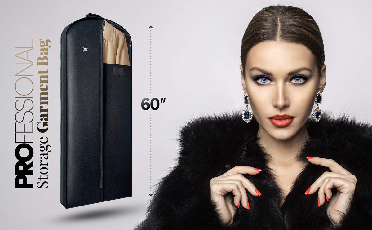 SAY HO UM 60-inch bag with durable zipper for long garments.