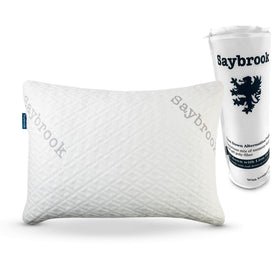 Saybrook Adjustable Pillow showcases loft customization for personalized comfort.