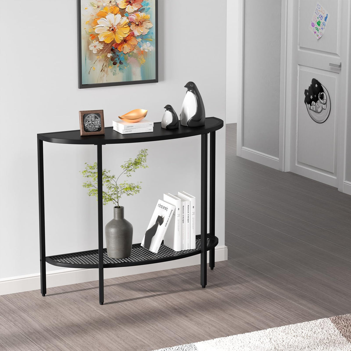SAYGOER versatile console for decor display and storage