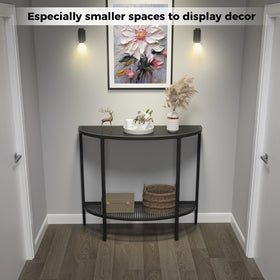 SAYGOER two-tier mesh shelves for organized storage