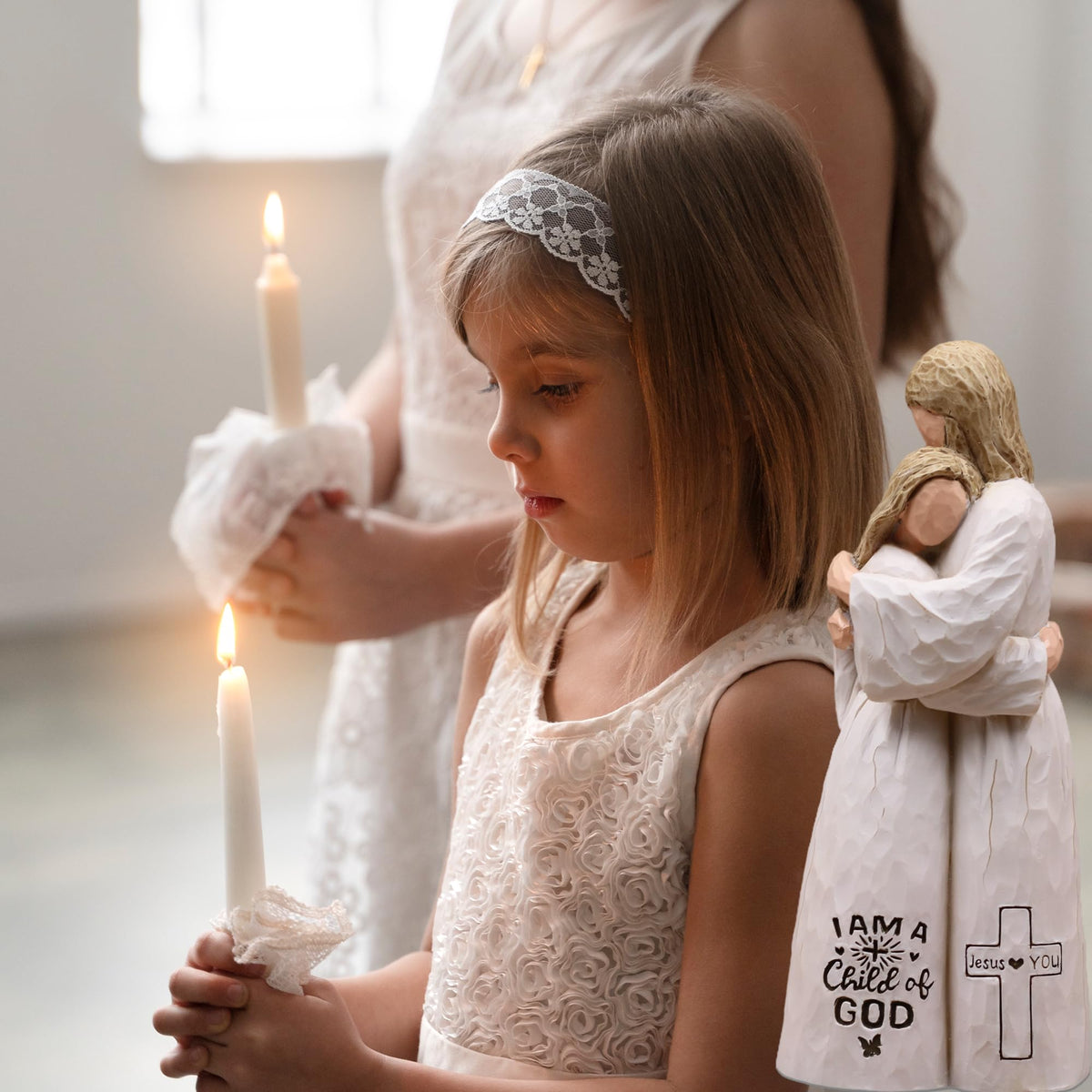 Sayouart Baptism Gift Figurine suitable for girls and milestones.