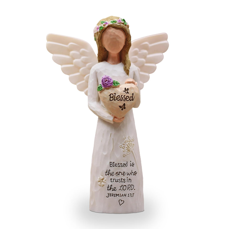 Sayouart Blessed Jer 17:7 figurine front view for home devotion