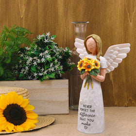 Sayouart nurse gift sunflower figurine, adds warmth to any desk.