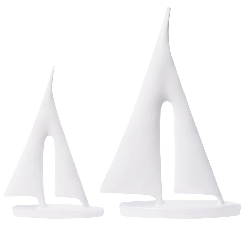 Saysmile sailboat decor large ornament enhances minimalist spaces with sea-inspired elegance.
