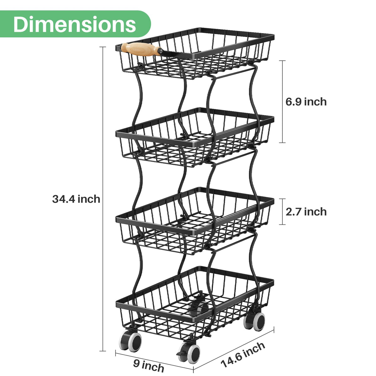 SAYZH dorm or office storage unit saves space and maintains order.
