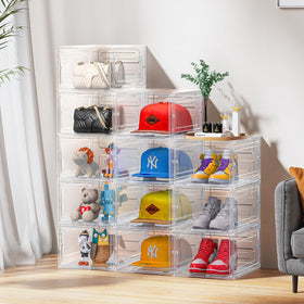 SCAVATA versatile storage for hats, shoes, clothes and accessories.