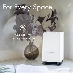 ScentAir Whisper alcohol-free formula keeps indoor air comfortable.