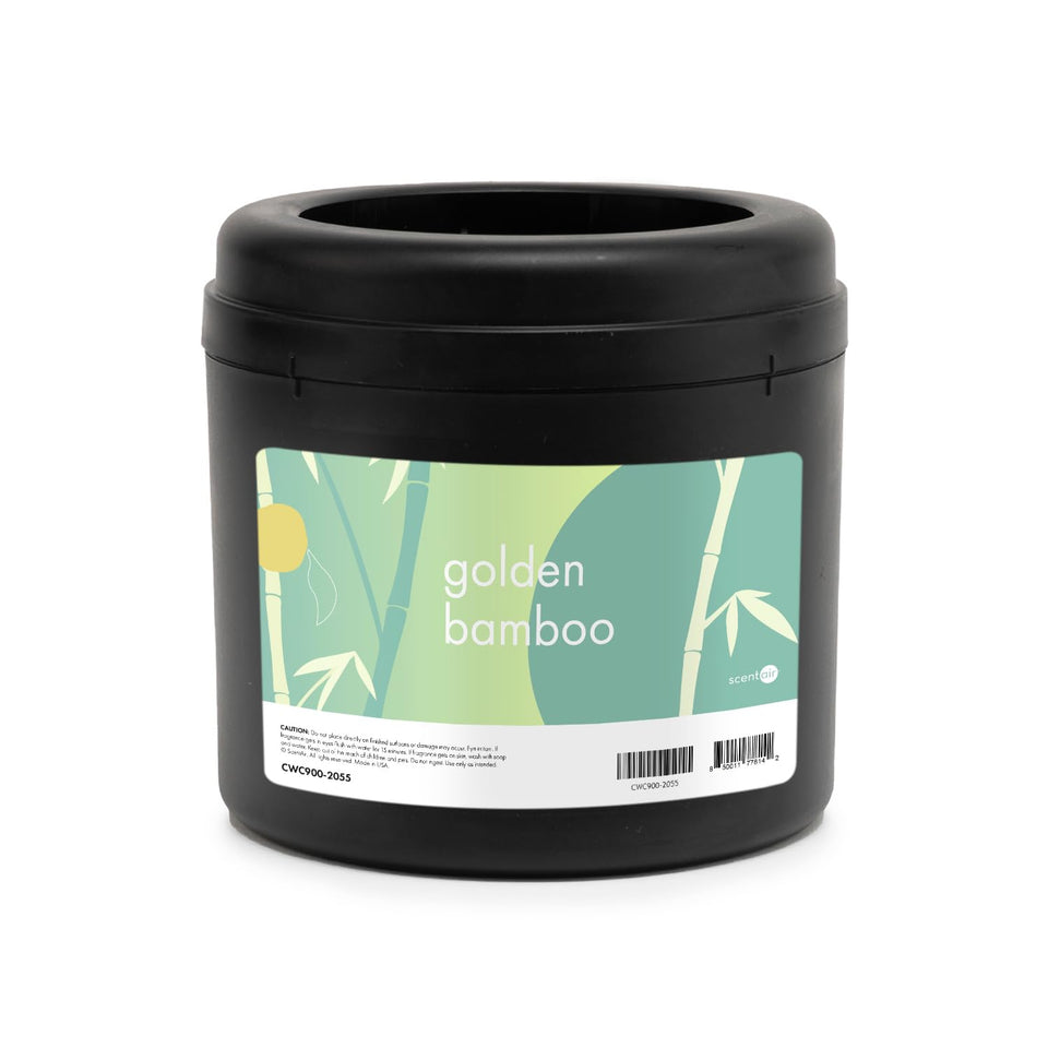 ScentAir Whisper Home Golden Bamboo packaging enhances room ambience.