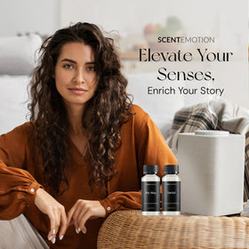 SCENTEMOTION My Way diffuser oil gift packaging suggests a refined present for fragrance lovers.