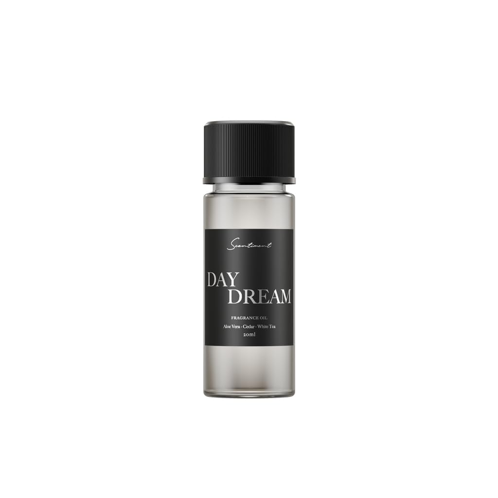 Scentiment Day Dream diffuser oil bottle delivering a long-lasting luxury aroma.
