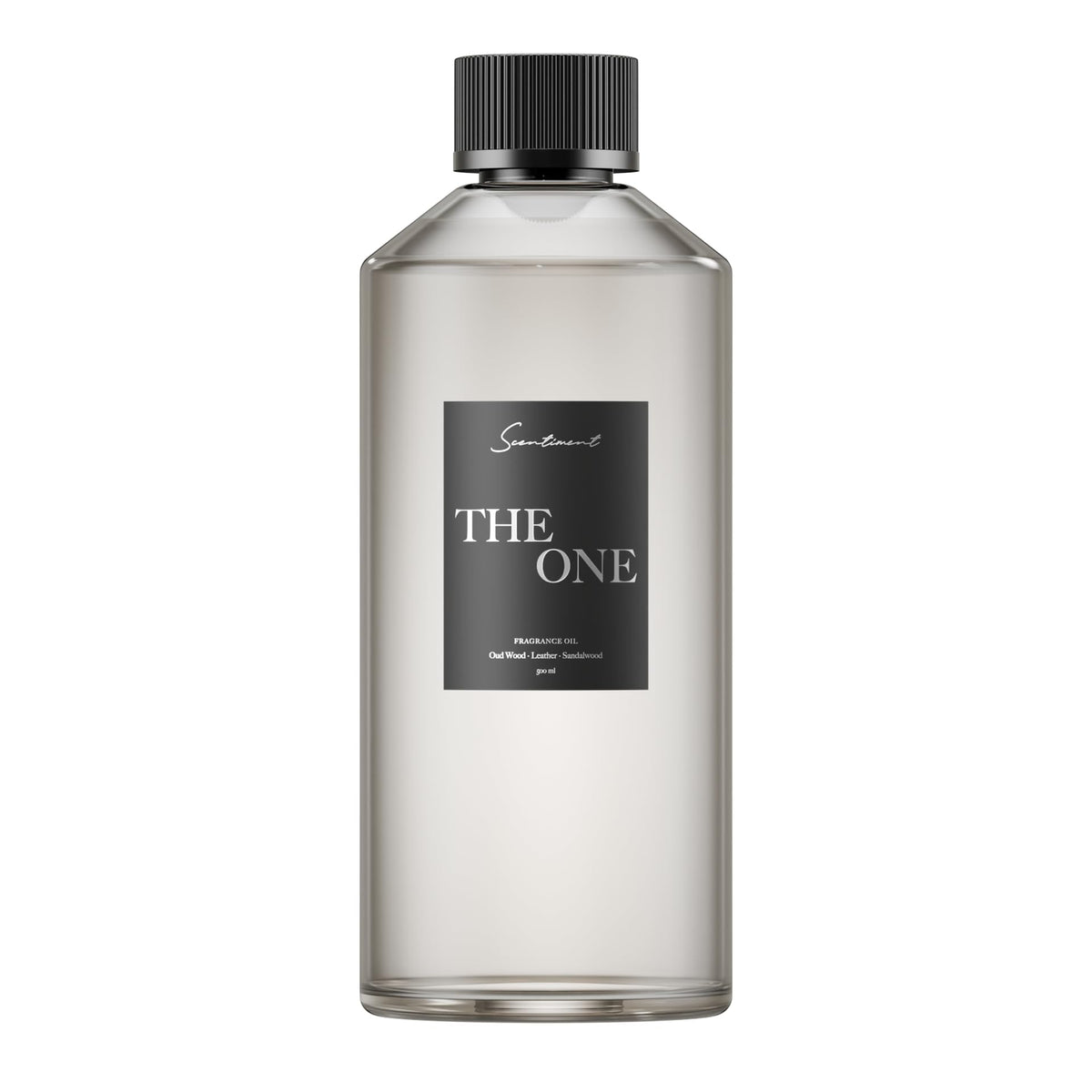 Scentiment One diffuser oil with cardamom, leather, and lemon for a luxurious space