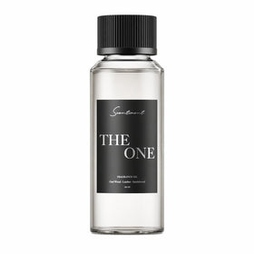 Scentiment The One diffuser oil smoky leather sandalwood creates warm, inviting ambiance.