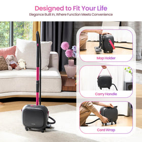 Schenley 21-in-1 steam cleaner EPA standards compliant cleaning power