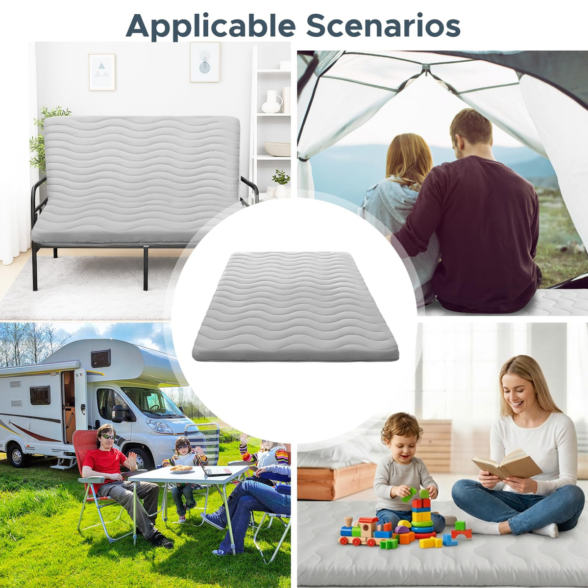 SCHNAUZER HOME portable floor mattress for car trips.