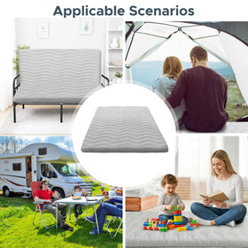 SCHNAUZER HOME portable floor mattress for car trips.