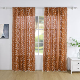 Schweek curtains are machine washable for simple refreshing.