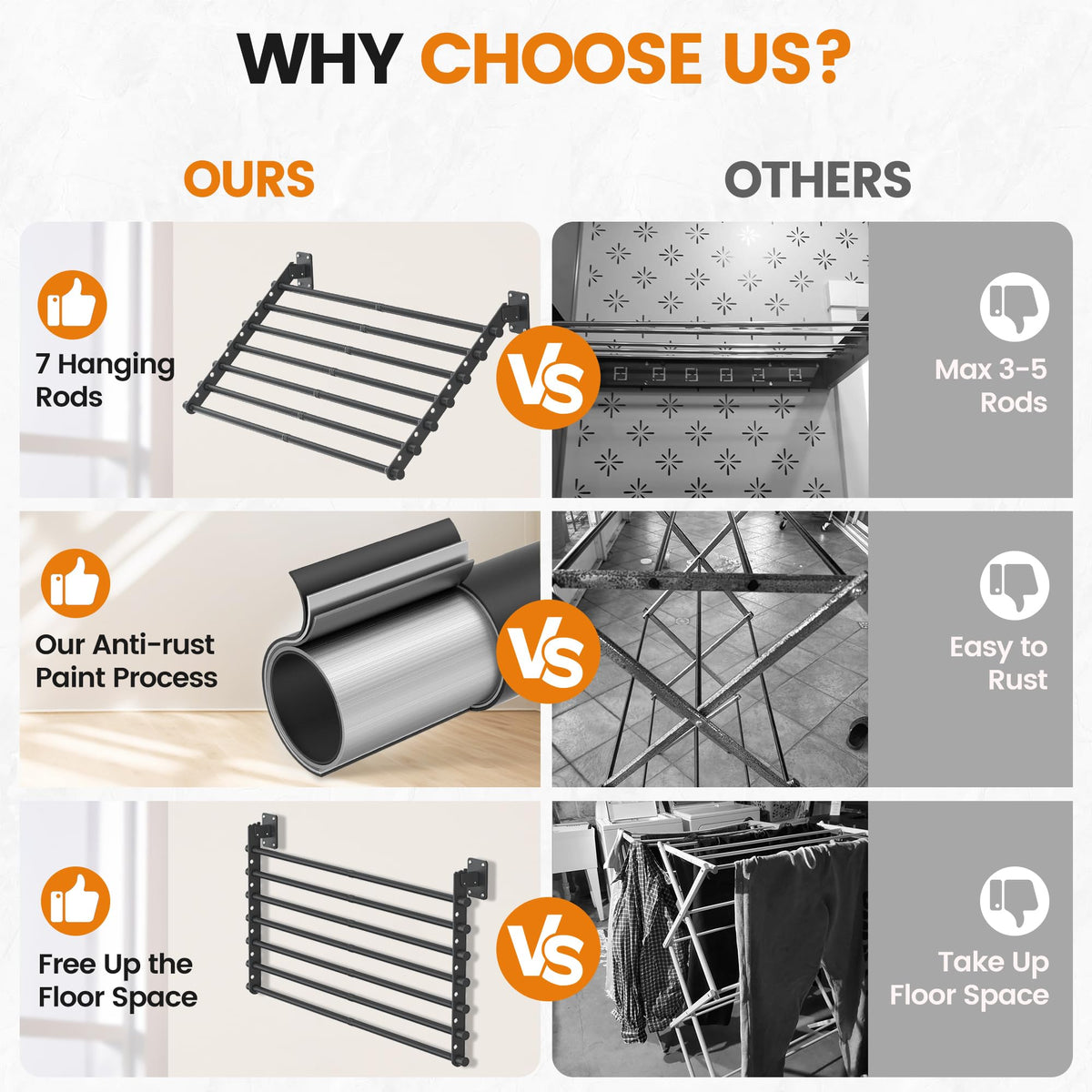 Scisum heavy-duty design holds up to 100 lbs of laundry