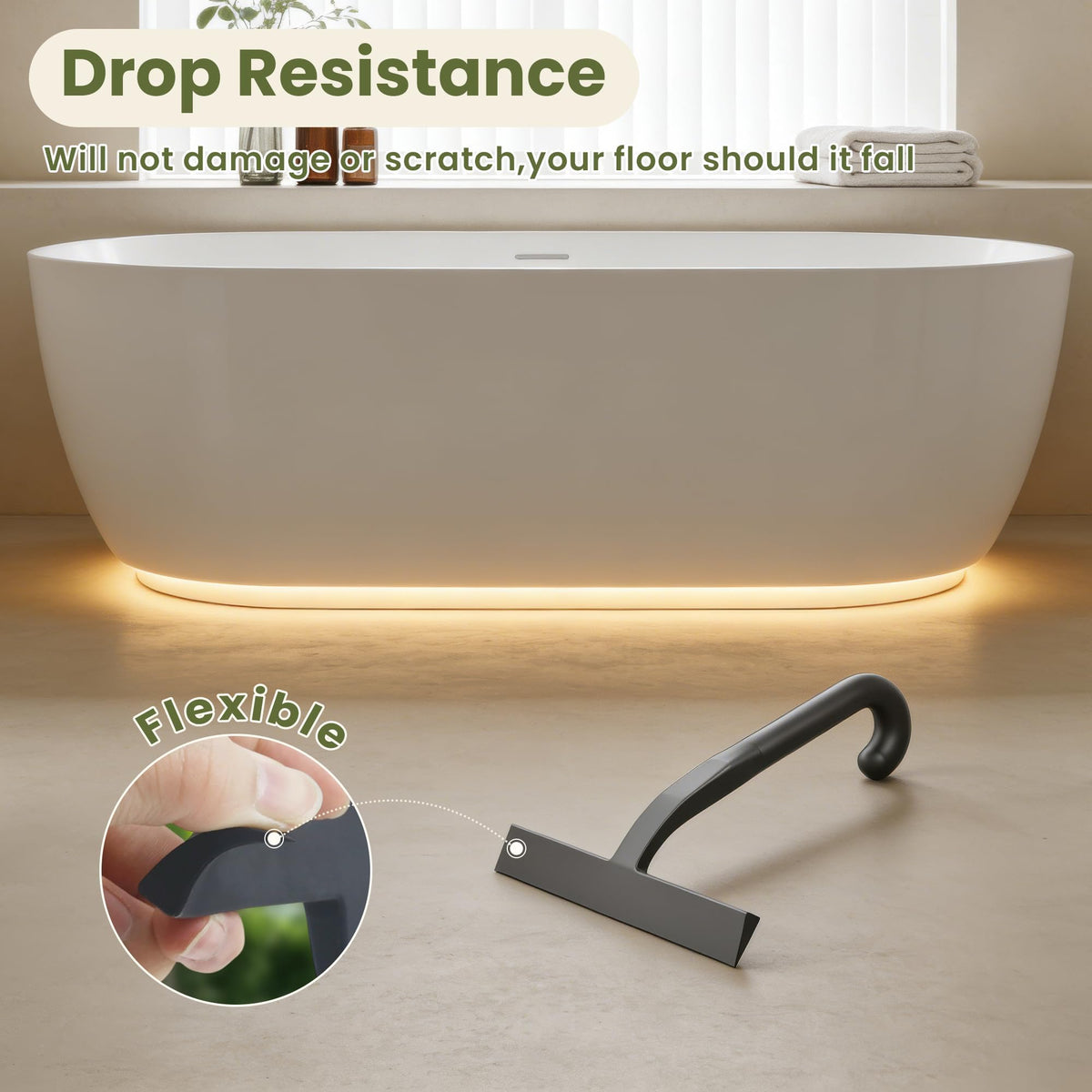 SCOPOW durable mold-resistant silicone core ensures long-lasting use.