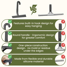 SCOPOW hygienic seamless construction resists mold and simplifies cleaning.