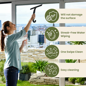 SCOPOW multi-purpose squeegee suitable for glass, windows, tiles, and cars.
