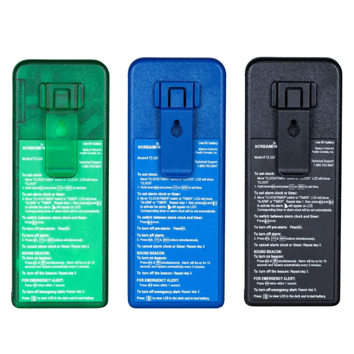 Screaming Meanie 220 pocket-size design for on-the-go convenience