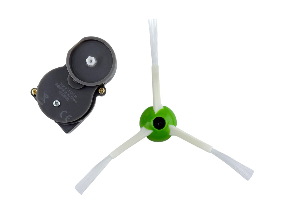 SCREENTRONICS side brush motor unit for Roomba E6 boosts corner reach.