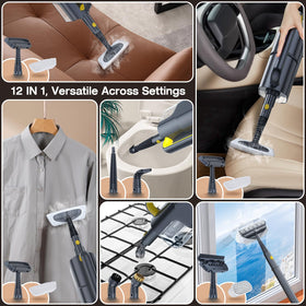 ScrubWiz ten-in-one accessories kit for versatile home cleaning