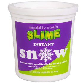 SCS Direct Maddie Rae's Instant Snow XL packaging for at-home snow play