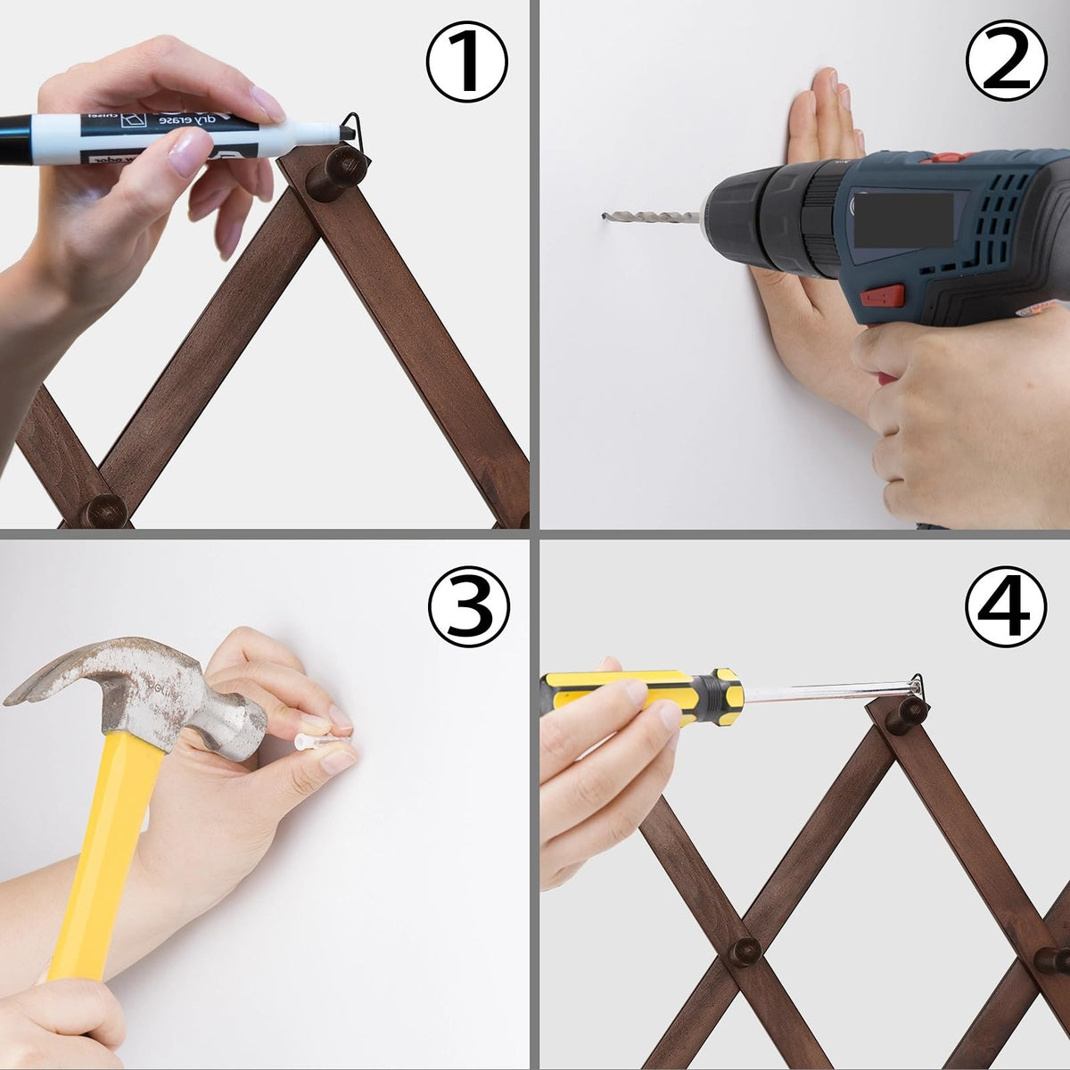 Sturdy wall mounting supports everyday use in busy spaces.