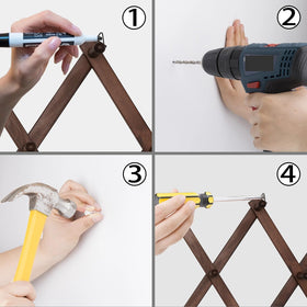 Sturdy wall mounting supports everyday use in busy spaces.