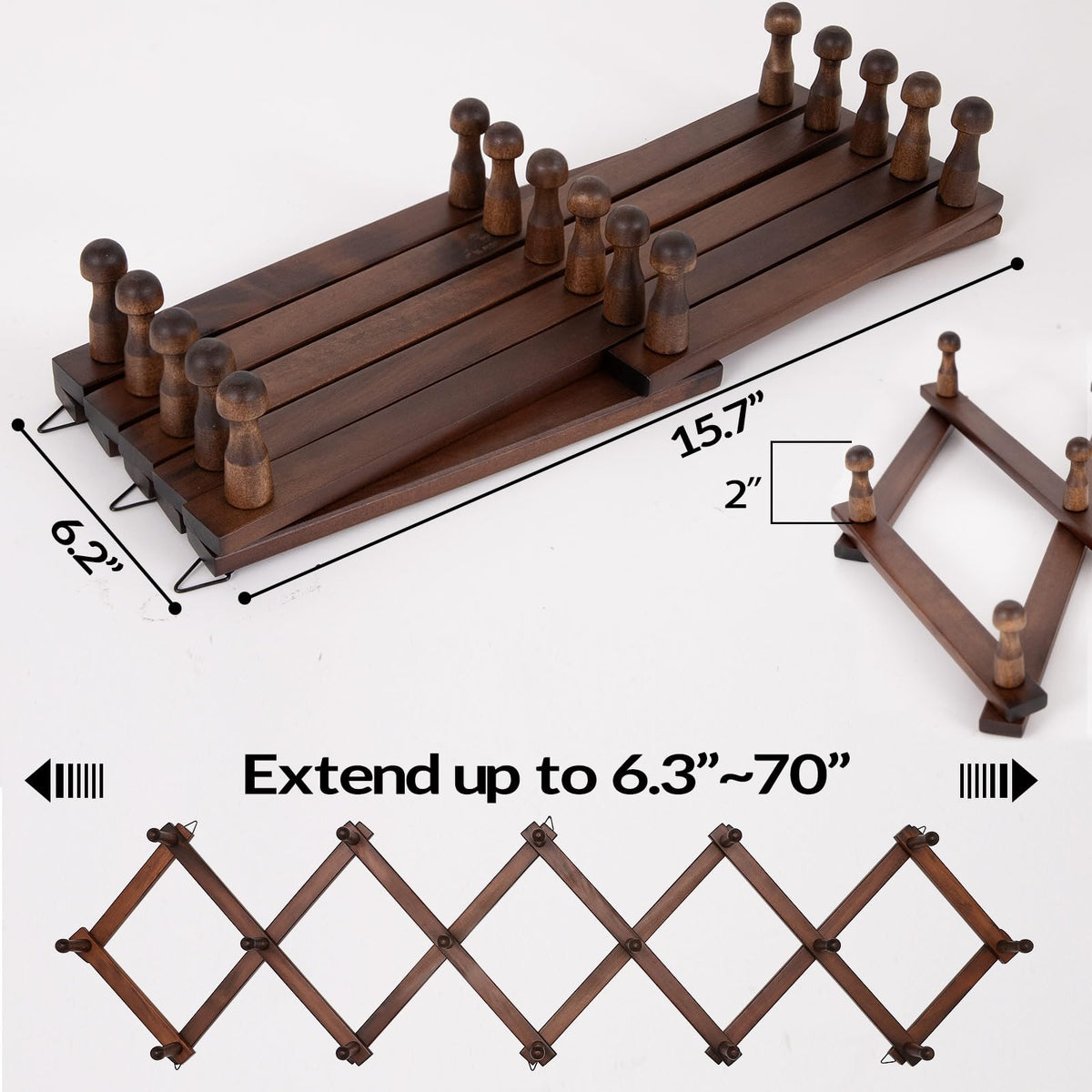 SCUNDA easy-install wall hanger ships with simple mounting hardware