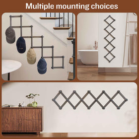 SCUNDA modern farmhouse wall hanger complements rustic decor with durability.