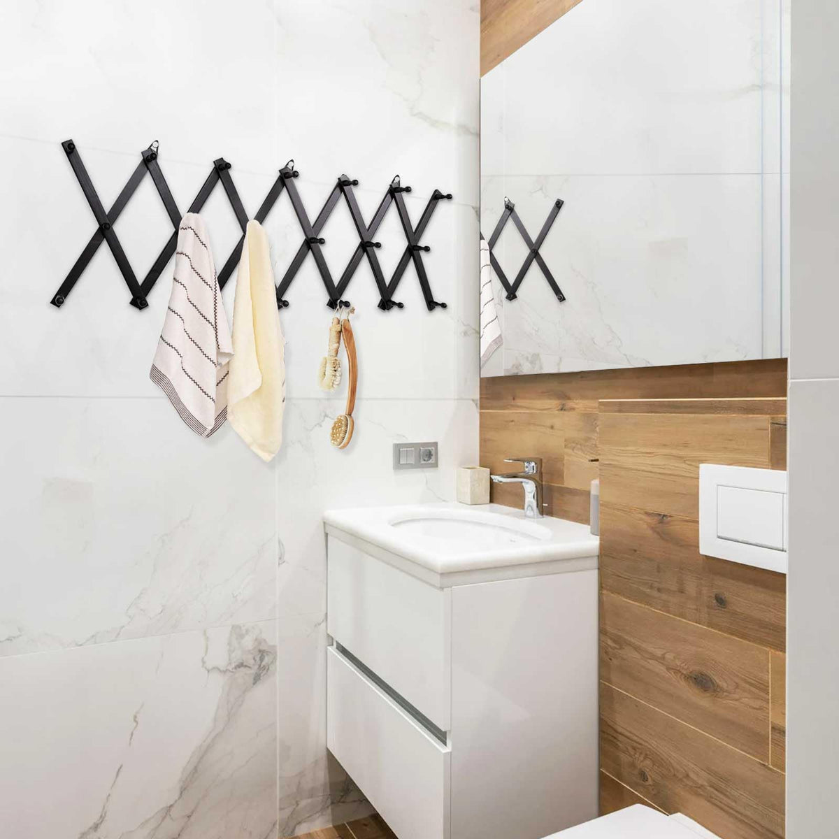 SCUNDA solid wood construction offers durable, timeless storage solution