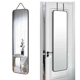 SCWF-GZ 47x14 full-body mirror on wall delivering distortion-free reflection and space enhancement