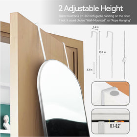 SCWF-GZ 57x20 entryway decor idea with large bright mirror