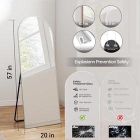 SCWF-GZ 57x20 wall-mounted installation with screws and clean lines