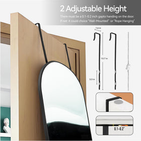 SCWF-GZ dressing-area wall mirror paired with dresser for daily routines