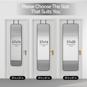 SCWF-GZ entryway mirror is ideal for quick checks before leaving.