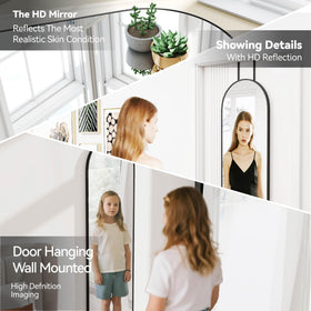 SCWF-GZ entryway mirror with wide reflection to brighten entrance