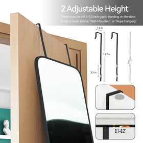 SCWF-GZ slim black frame 47x14 adds contemporary style