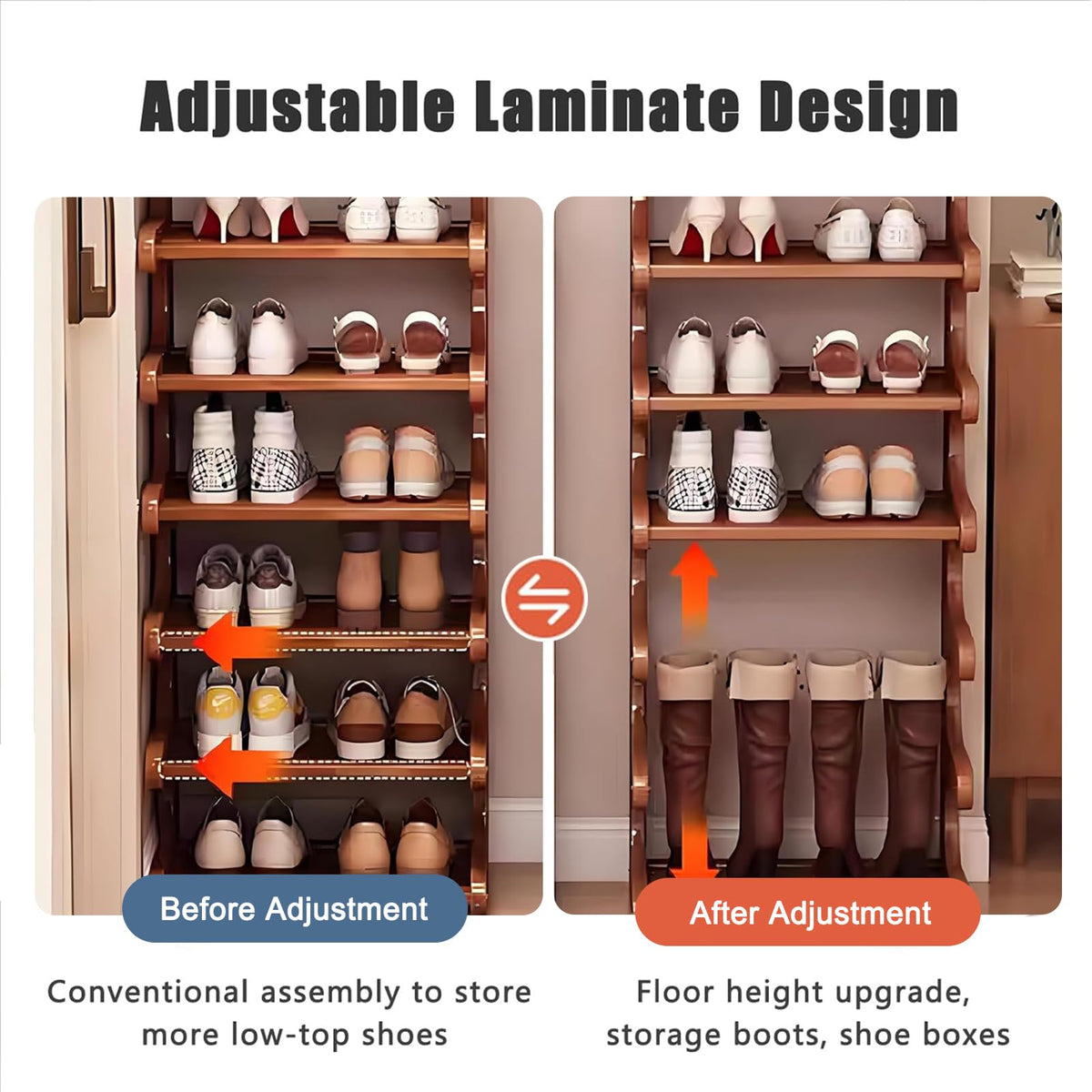 sdowens easy-assembly shoe rack with clear instructions for quick setup