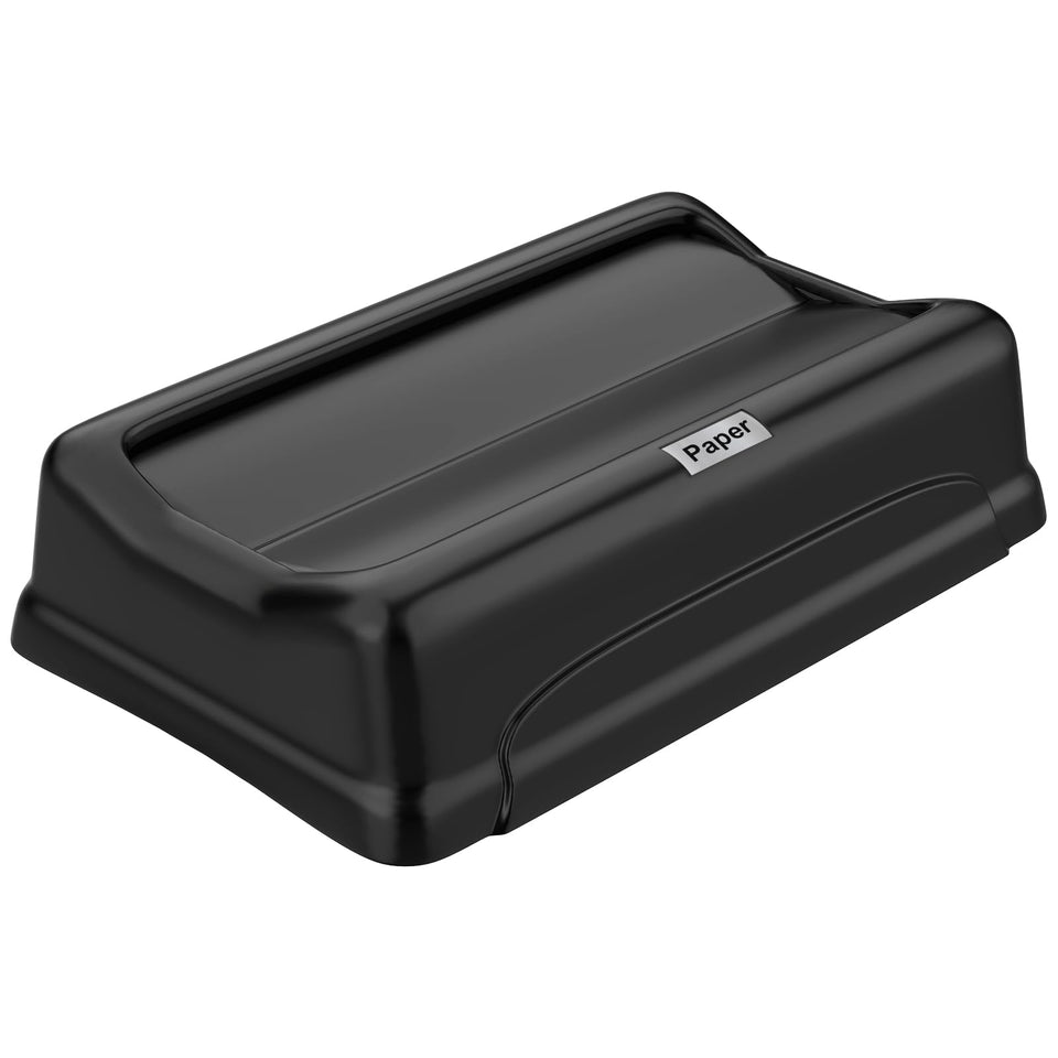 SDSNTE trash can lid with swing action improves kitchen workflow and odor control.