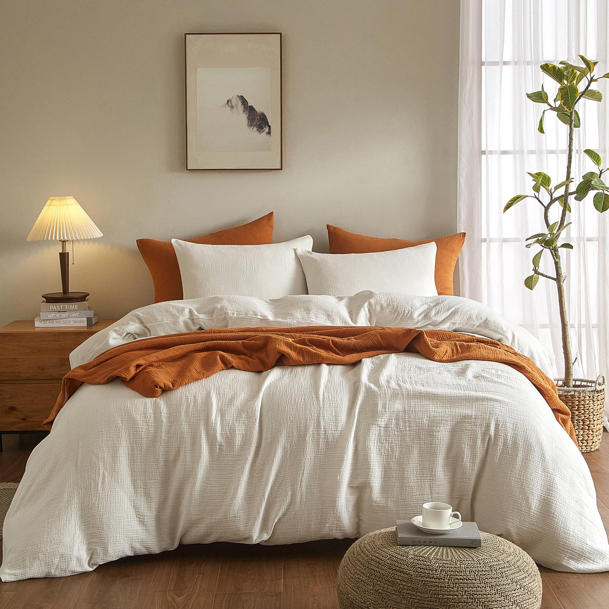 SE SOFTEXLY washed cotton softness close-up highlighting ultra-soft feel