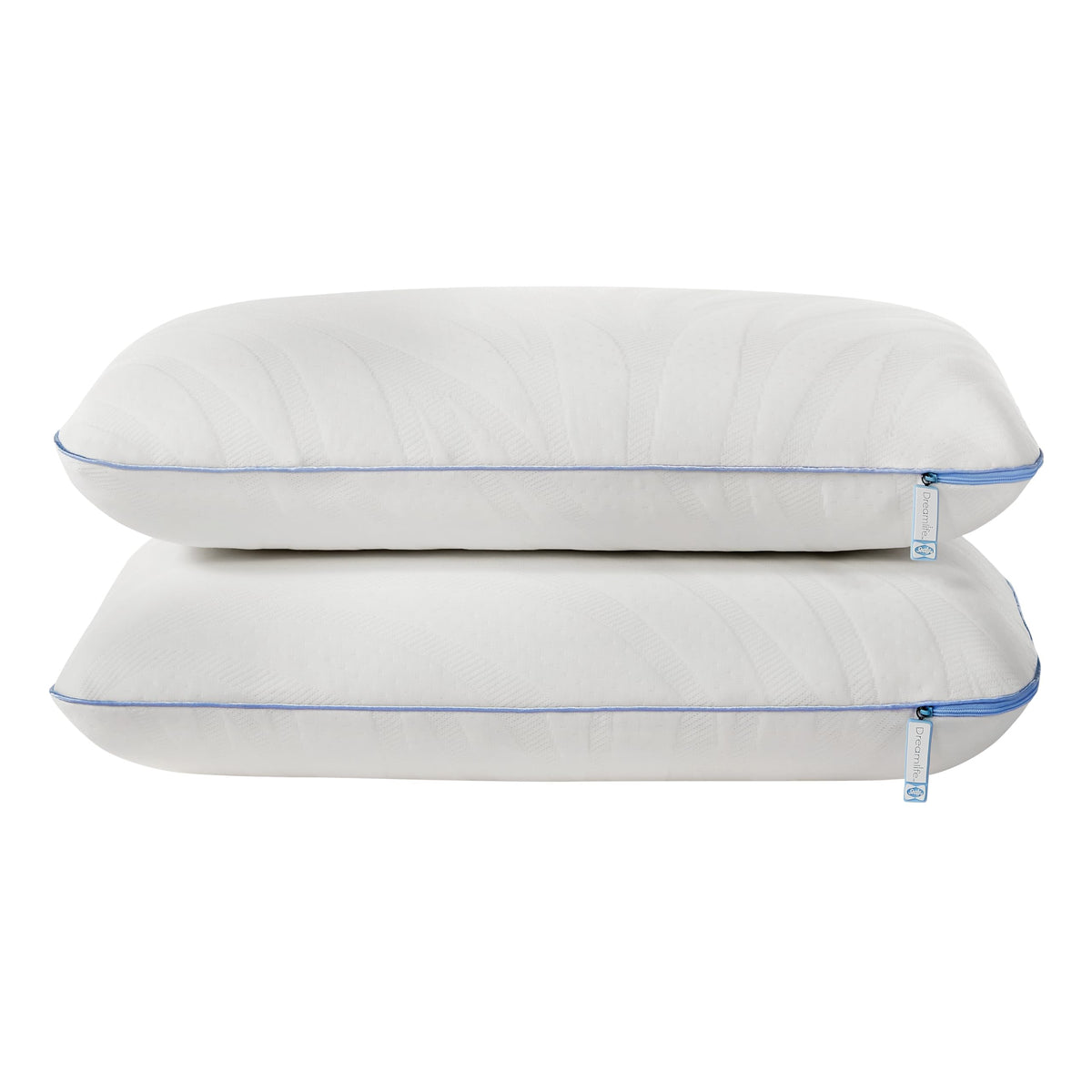 Close-up of surface-guard technology showing antimicrobial protection on the pillow surface.