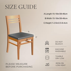 SearchI stretch dining chair cover with elastic bottom stays securely in place.