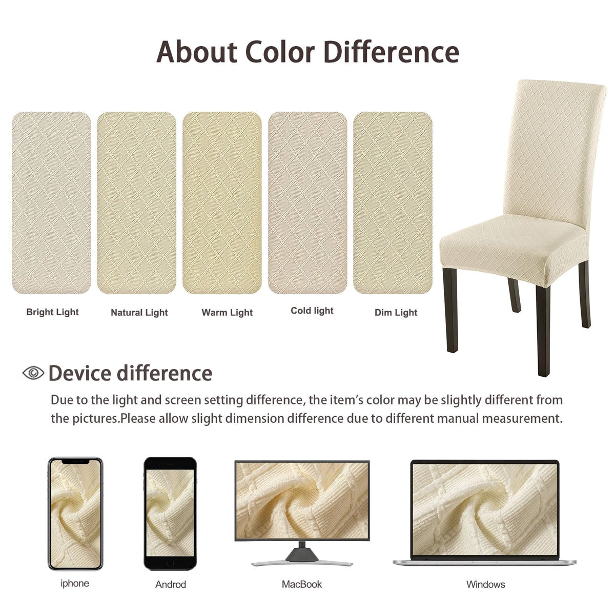 SearchI washable chair slipcovers are machine washable for quick cleanup.