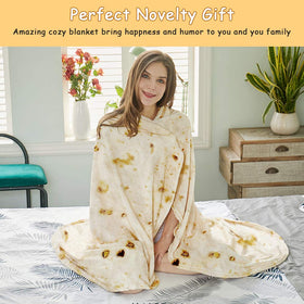 SeaRoomy burritos blanket makes a humorous gift for friends and family.