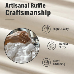 Seasonwood neutral bathroom style curtain adds versatile charm to any space.